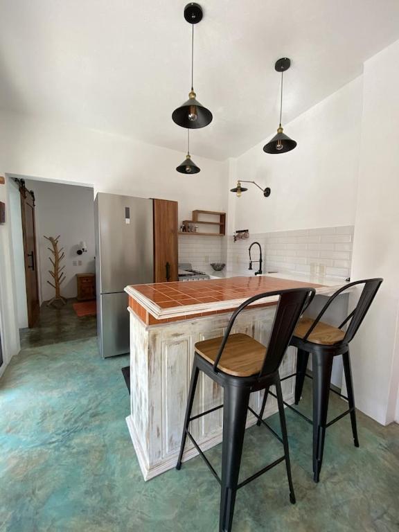Appartamento Casita Del Artista San Patricio Melaque Esterno foto